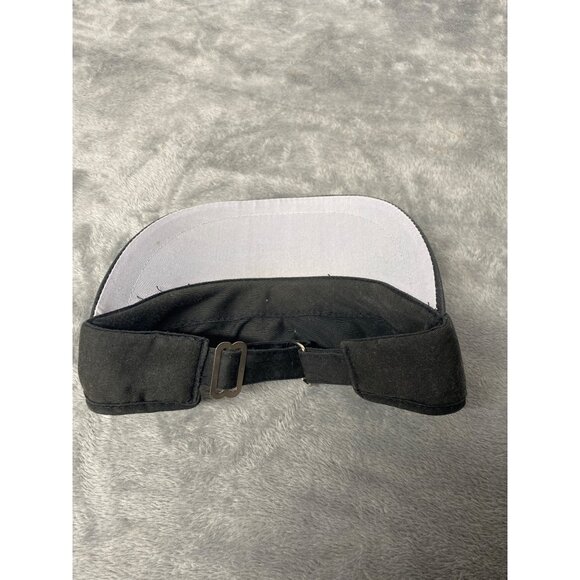 Champion Black Sports Visor With Adjustable Strap Unisex Golf Walking Ball Games - Picture 3 of 5